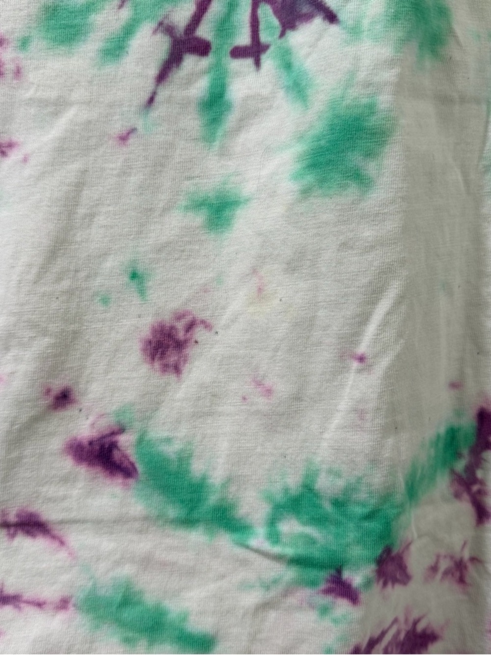 Guess Men's Short Sleeve Basic Tie-dye Logo Graphic T-Shirt Size Large - Picture 5 of 8